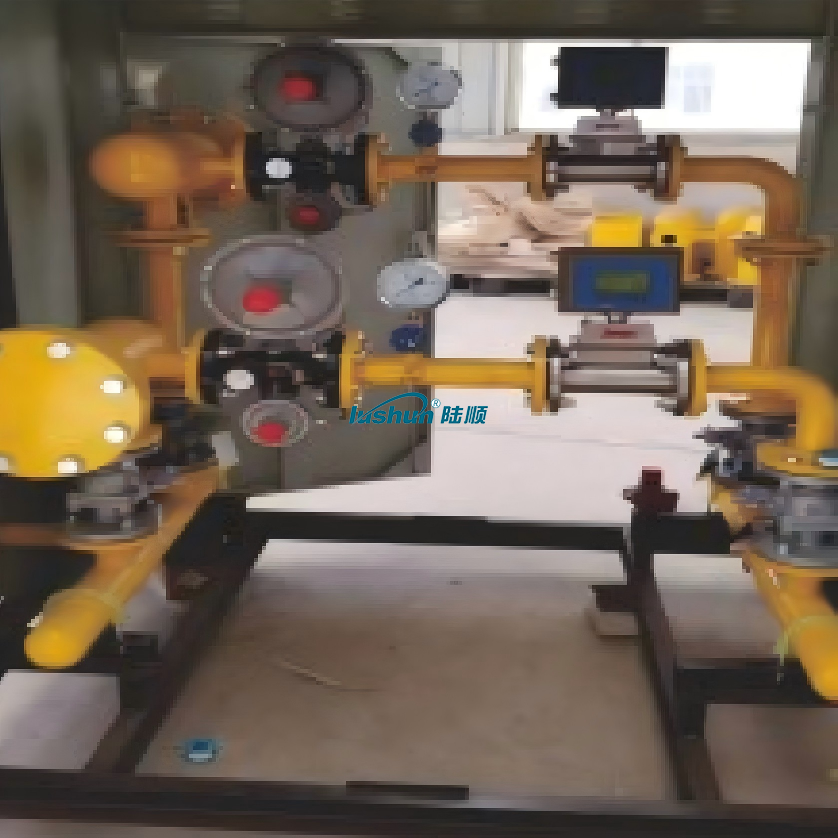 Gas Pressure Regulating Metering Skid
